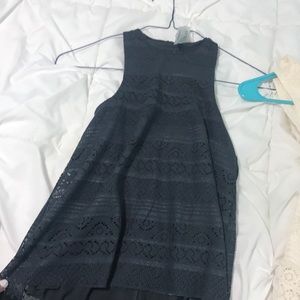 grey and cream tank tops